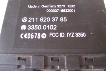 Mercedes E W211 náhradní díly - řídící jednotky - moduly - 16
