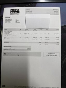 original 3D tiskárna Průša CORE One v záruce - 16