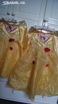 Šaty Disney Princess - Bella, vel.5-6 let - 16