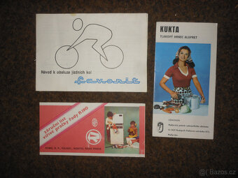 Staré retro prospekty a brožurky - 16