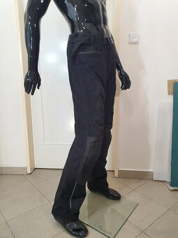 Značkové kalhoty POLO MOHAWK Buvolí Kůže / Textil XL 54-56 - 16