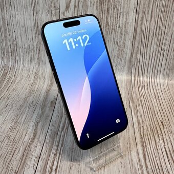 iPhone 15 Pro 128GB, modrý, eSIM (12 měsíců záruka) - 16