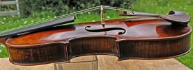 Mistrovské celé starožitné housle z 18 století, nádherný kus - 16
