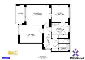 Pronájem byty 3+1, 62 m2 - Zlín, ev.č. 02284 - 16