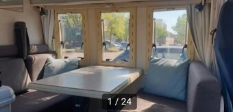Fiat ducato Hobby, tempomat,široká postel v zadu - 16