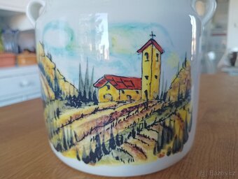 FAJÁNS DÓZA MAESTRI ARTIGIANI CERAMICA TOSCANA - 16