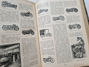 Svázaný ročník VI. časopis Motor (Motocykl) 1927 veteráni - 16