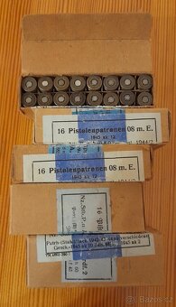 Pistole MAUSER P08 LUGER z rolku 1915 - 16