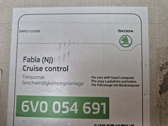 sada na dodělání tempomatu Škoda Fabia III - 16