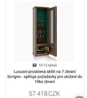 Luxusní Trezor na 7 zbraní Scrigno - 16
