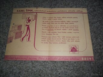 TYP 1946 s reklamami, Truhlářské listy, firma Šípek reklama - 16