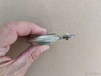 Masivní, velké starožitné dvouplaštové hodinky, 101g - 16