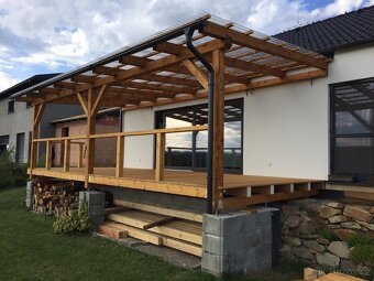 výroba pergol, tesařské práce - 16