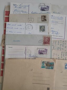 Známky - Razítka - pohledy - dopisy - obálky - 16