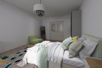 Prostorný byt 2+1, 80 m2 se zahradou v klidné lokalitě u met - 16
