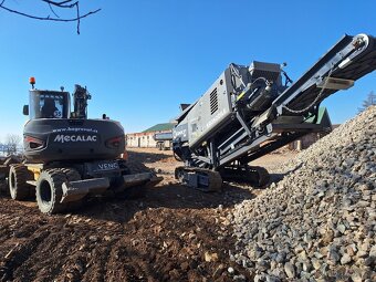 Drtička suti, betonu, bio odpadu, drtič dřeva, drcení pařezů - 16
