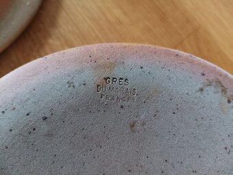 KAMENINOVÝ HRNEC RAMEKIN GRES DU MARAIS FRANCE - 16