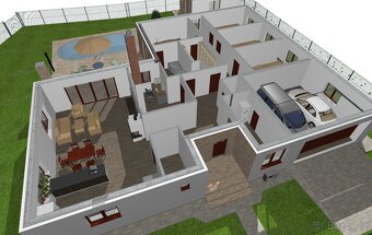 Pozemek s projektem a stavebním povolením - Jizerní Vtelno - 16