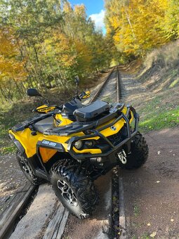 Can-am Outlander 1000XT - Warn - nové pneu - Pěkný stav  - 16