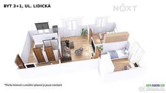 Pronájem byt 3+1, 68㎡ - 16