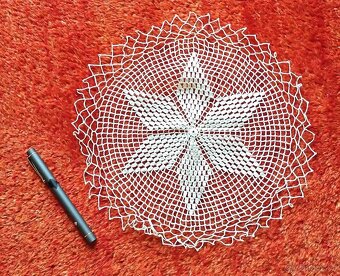 Retro dečky krajkové - háčkované či paličkované - 16