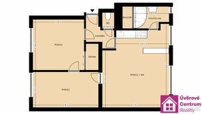 Prodej byty 3+kk, 80 m2, Pr. Veselého, Hodonín, ev.č. 00002 - 16