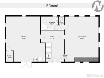 Prodej pensionu 404 m2, Horní Kožlí, 1210 m2 - 16