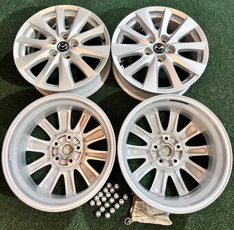 5x114,3 R17 Mazda CX originál Alu - ET 50, výborný stav - 16