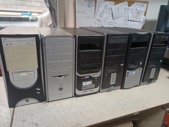 Prodám sadu stolních počítačů dle foto jako celek LEVNĚ - 16