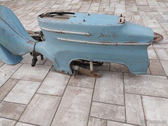 Jawa 50 pionyr, typ 20, puvodni lak holubi modr - 16