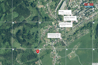 Prodej zahrady, 1133 m², Větřní, ul. Modřínová - 16