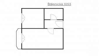 Pronájem bytu 1+1 33 m², balkon, Uherské Hradiště – Štěpnick - 16