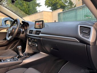 MAZDA 3 2.0i 88KW,2017,140TKM,NAVI,VÝHŘEV,TAŽNÉ,ALU16,SERVIS - 16