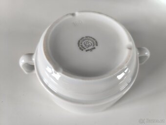 Gastro polévkové porcelánové misky, ČSSR - 16