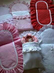 Ušiju peřinky všech typů z bavlny i vyšívané Madeiry - 16