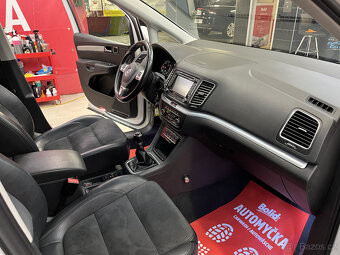 vw sharan 2.0 tdi  HIGHLINE, NOVÁ SPOJKA,ROZVODY,NÁPLNĚ - 16