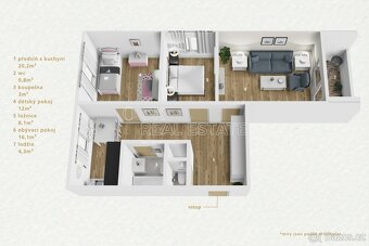 Prodej bytu 3+1, 68 m2 - Karlovy Vary - Stará Role - 16