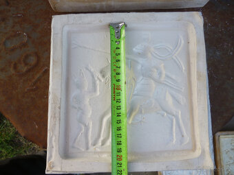 Soubor historických forem na kachle - 16