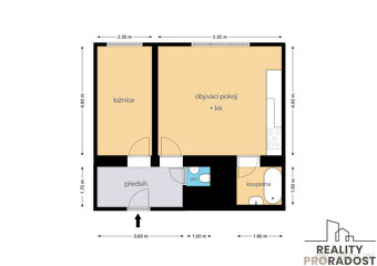 Prodej tichého bytu na Starém Městě s výhledem - 16