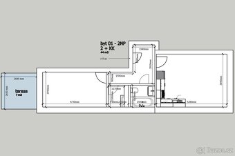 Pronájem bytu 2+kk Litomyšl - 16