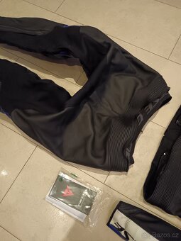 Dainese Avro 4-Pánská Dámská kožená moto kombinéza, dvoudíl - 16