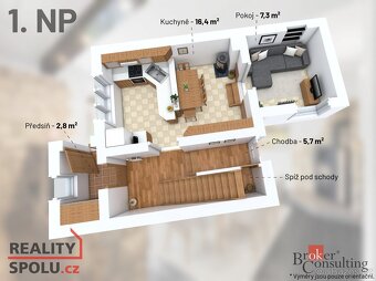 Prodej, domy/rodinný, 130 m2, Vrchovecká 775/20, 59401 Velké - 16