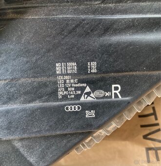 Pravé přední světlo FULL LED Audi Q5 2021- 80A941036E - 16