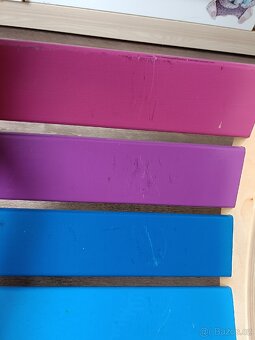 Duhová dřevěná houpačka Swing - 16