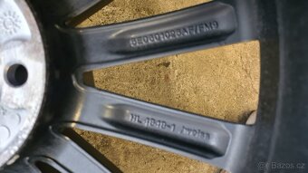 ALU KOLA R18 - 5x112 letní originál ŠKODA OCTÁVIA, VW GOLF - 16