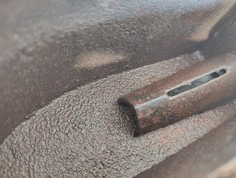 Obrovská komínová velmi stará sbírková žehlička DRAK 9,65kg - 16