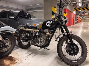 Yamaha SR 500  stavba Wild Life - 16