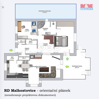 Prodej rodinného domu 108 m², Malhostovice - 16