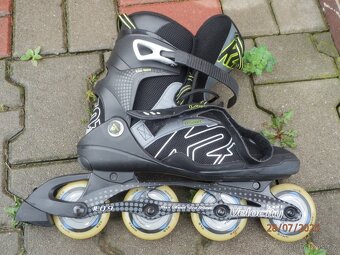 Pánské Inline brusle K2 velikost 47, 84MM kolečka cena:800k - 16