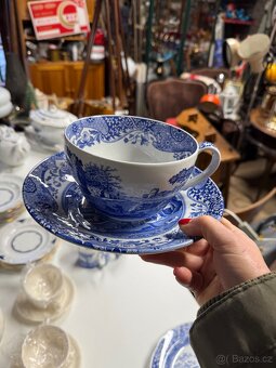 Vintage Spode Blue Italy - 16